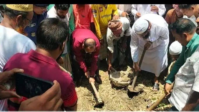 বরগুনার আমতলীতে দুই খাল খনন কর্মসূচির উদ্বোধন
