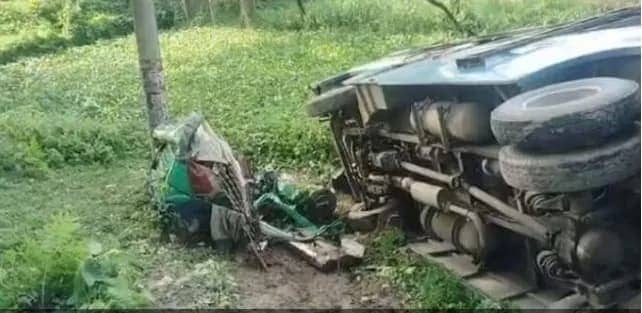 সুনামগঞ্জে বাস-সিএনজি সংঘর্ষে নিহত ২