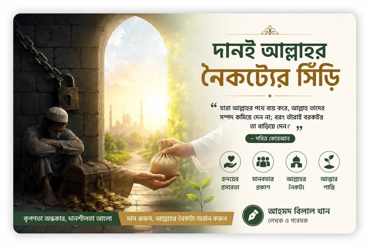 দানই আল্লাহর নৈকট্যের সিঁড়ি