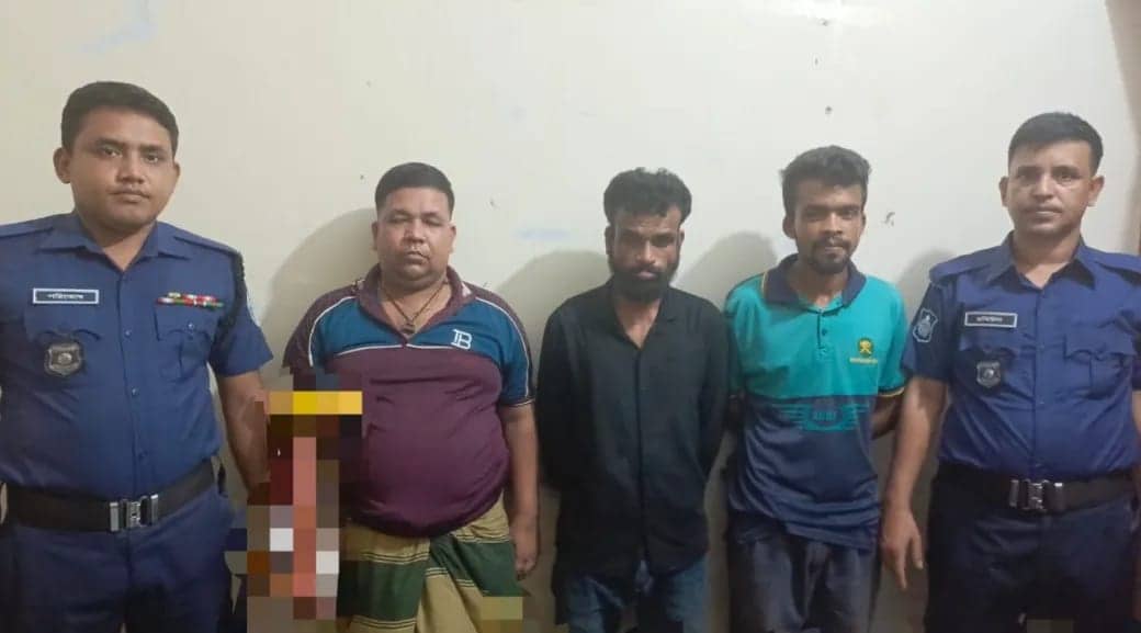 কোতোয়ালী থানার বিশেষ অভিযানে ইয়াবাসহ তিনজন আটক, পলাতক আসামিও ধরা
